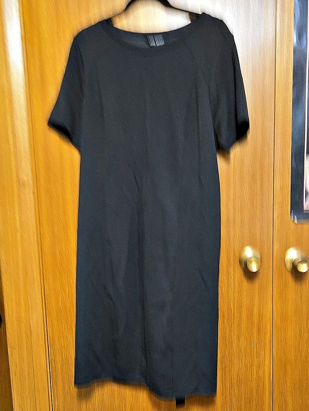 Lane Bryant Midi Dress in Black Size Medium NWT